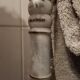 Wooden towel rack