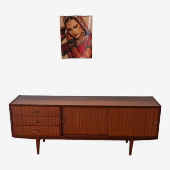 Modernist long sideboard of the 1970