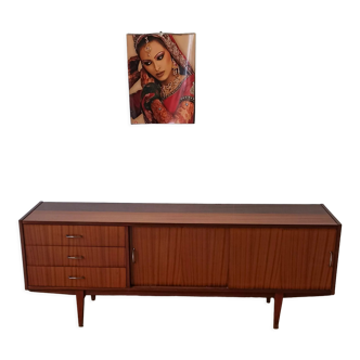 Modernist long sideboard of the 1970