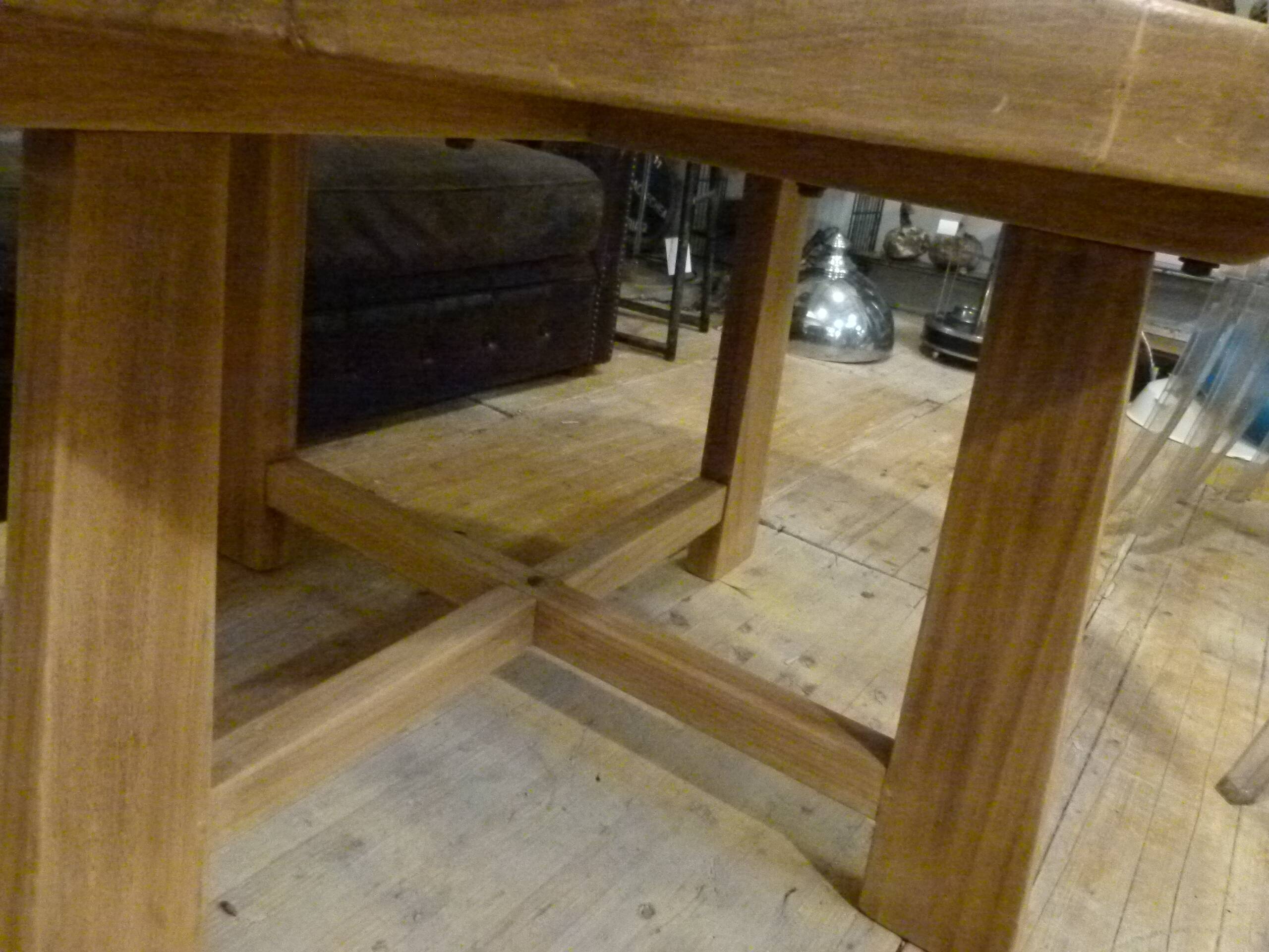 20th century oak table