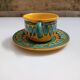 Grande tasse Saint Clément Jaune et vert