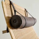 Chaise longue danoise vintage Poul Kjærholm "PK-24" en rotin, 1960