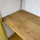 Antique yellow display cabinet