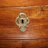 Eighteenth-century walnut tomb commode.