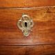 Eighteenth-century walnut tomb commode.