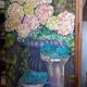 Painting on cotton canvas frame 116 cm / 73 cm