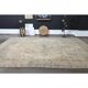 1970s Vintage Persian Handmade Wool Orange Area Rug 290x384