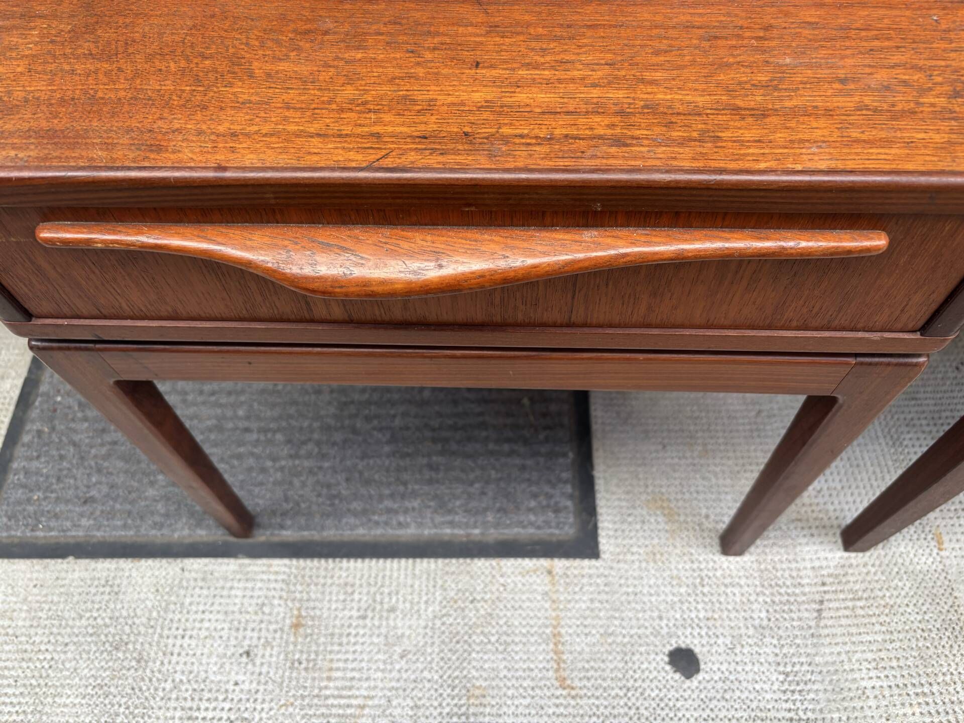 Vintage teak bedside tables – Scandinavian design – 1960s/1970s