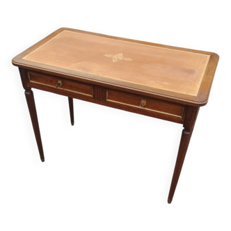 Beau bureau plat ancien style louis xvi