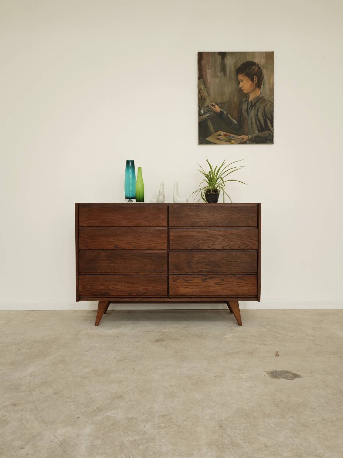 Commode / Buffet U 453 Dark Oak Jiri Jiroutek for Interior Prague 60s