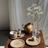 Set of 12 Niderville stoneware dessert plates