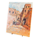 Oil on canvas – Orientalist subject. North Africa. Mid-20th century