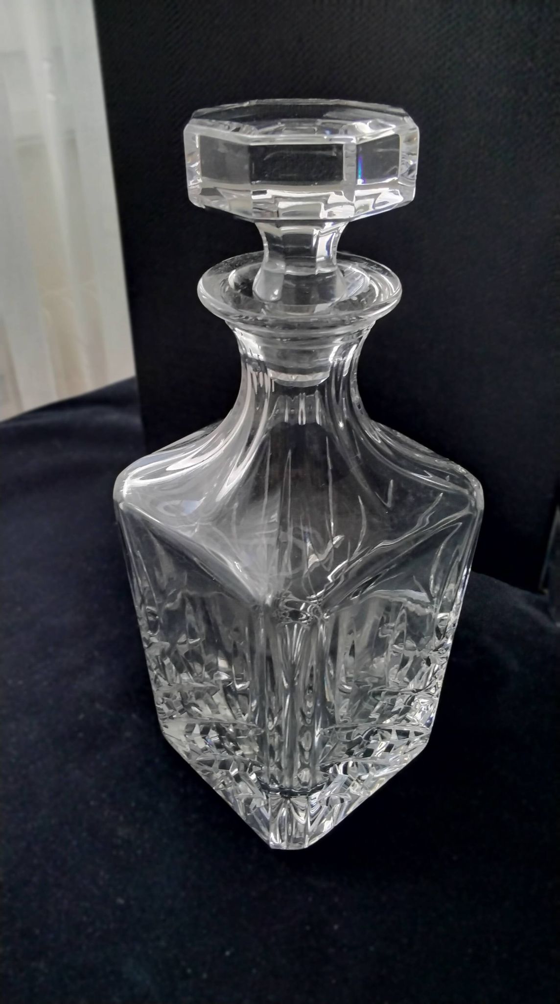 Carafe à whisky en Cristal Cartier Gilles