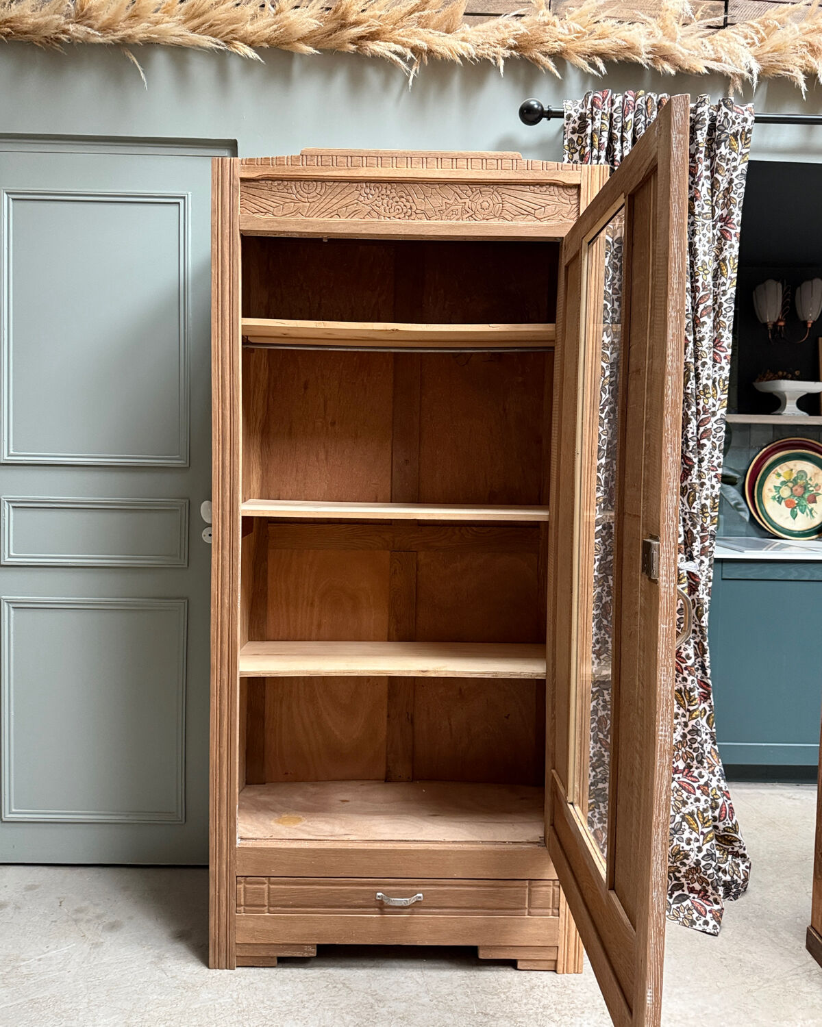 Armoire vitrée Art Déco