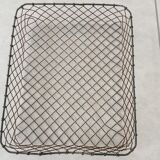 Metal office storage basket