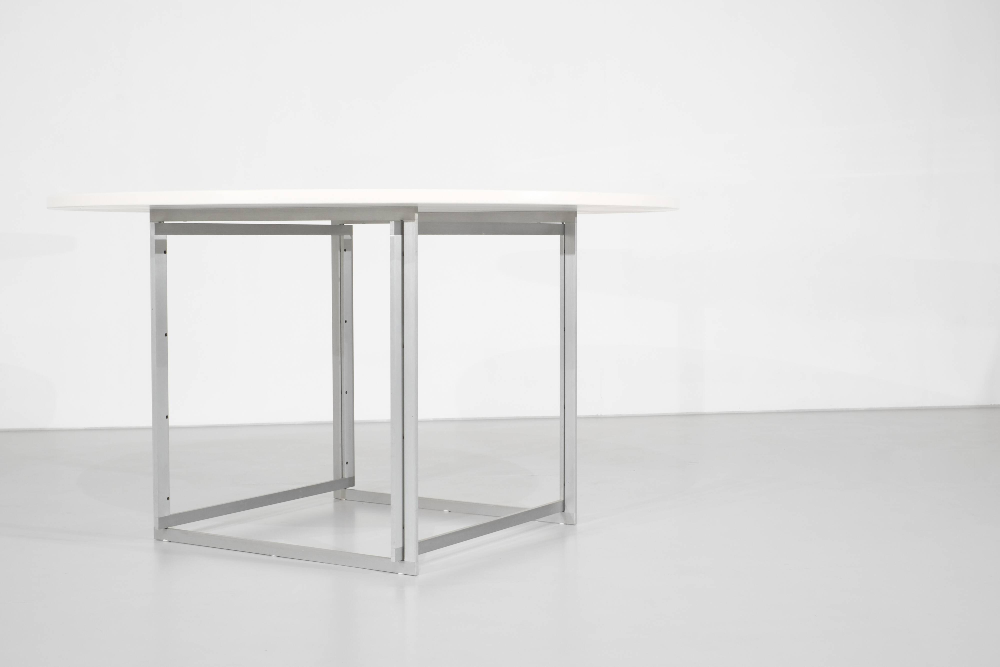 Table à manger " PK58 " conçue par Poul Kjaerholm pour Fritz Hansen