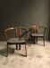 Rare PAIR OF DANISH ARMCHAIRS FOR SCHOU ANDERSEN