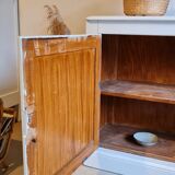 Vintage Parisian buffet-minded countertop