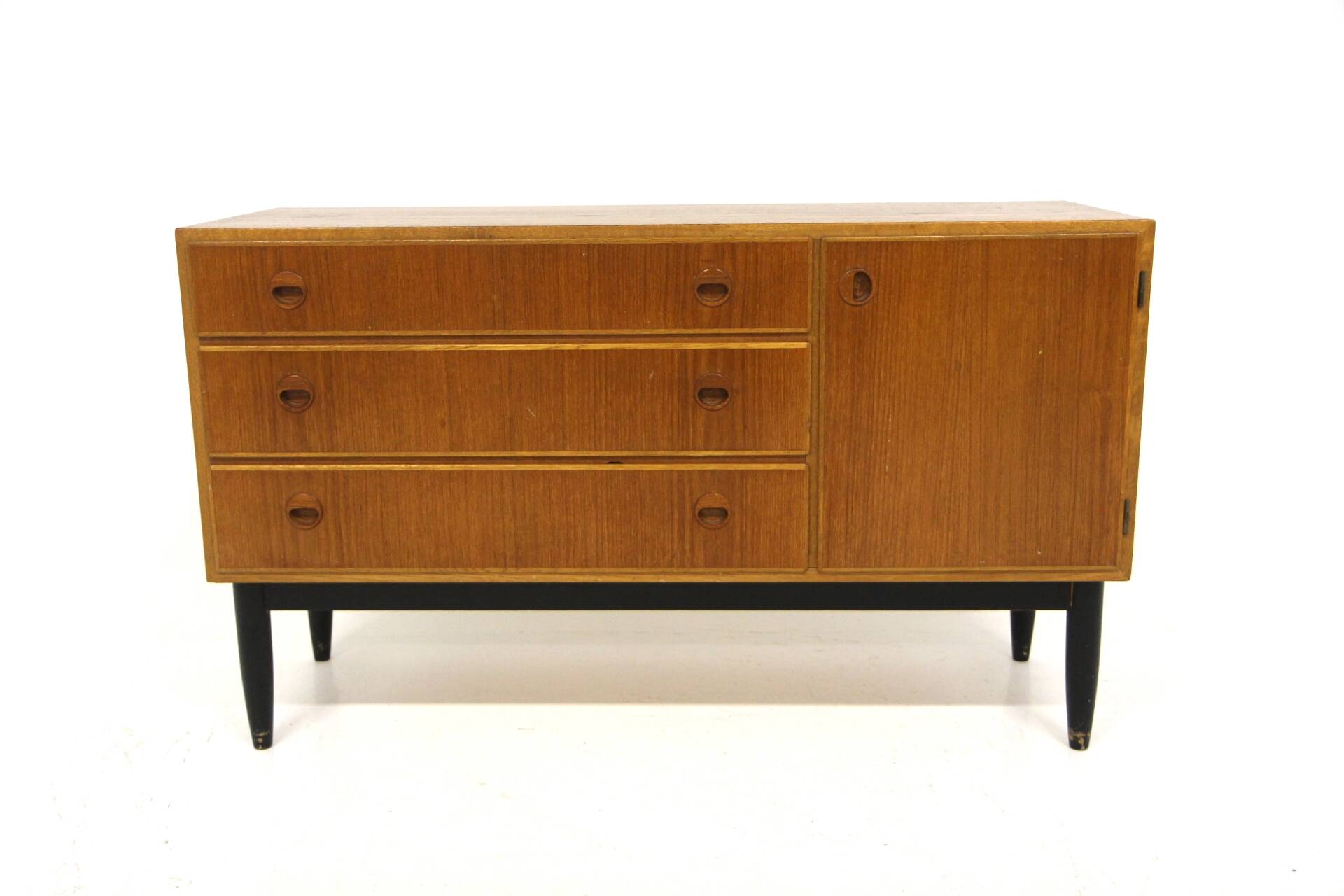 Scandinavian teak chest of drawers, Sweden, 1960