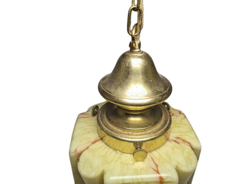 Art Deco pendant lamp, Sweden, 1950s