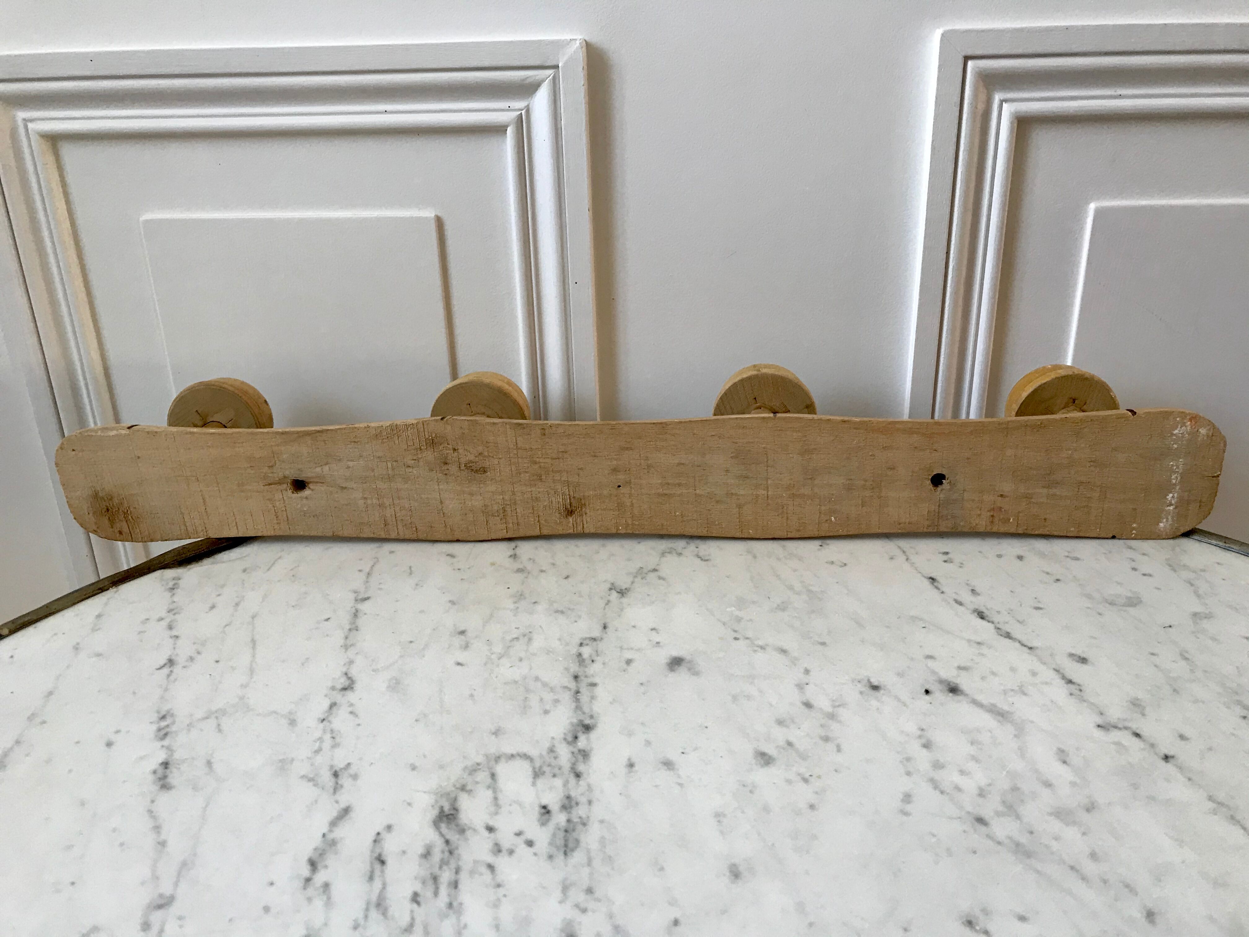 Beech wood hook bamboo effect 40-50s