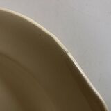 Set of 6 Gien ivory soup plates with gadroons 1938 - 1955
