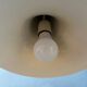 Suspension Space Age white Mid-Century witch hat shaped