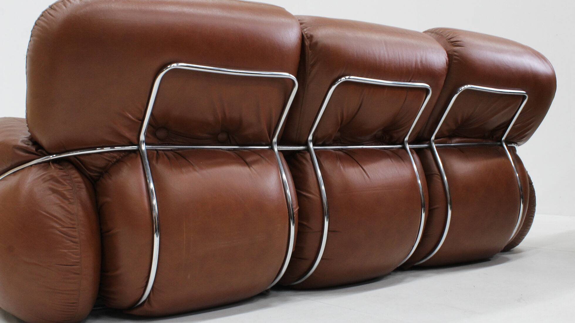 Canapé vintage Okay d'Adriano Piazzesi, Italie, années 1970