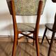Set of 4 mismatched chairs