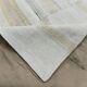 9x12 White & Cream Modern Striped Kilim Rug, 268c358Cm