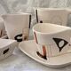Ceramic tête-à-tête service, 1950s