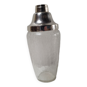 Cracked glass cocktail shaker