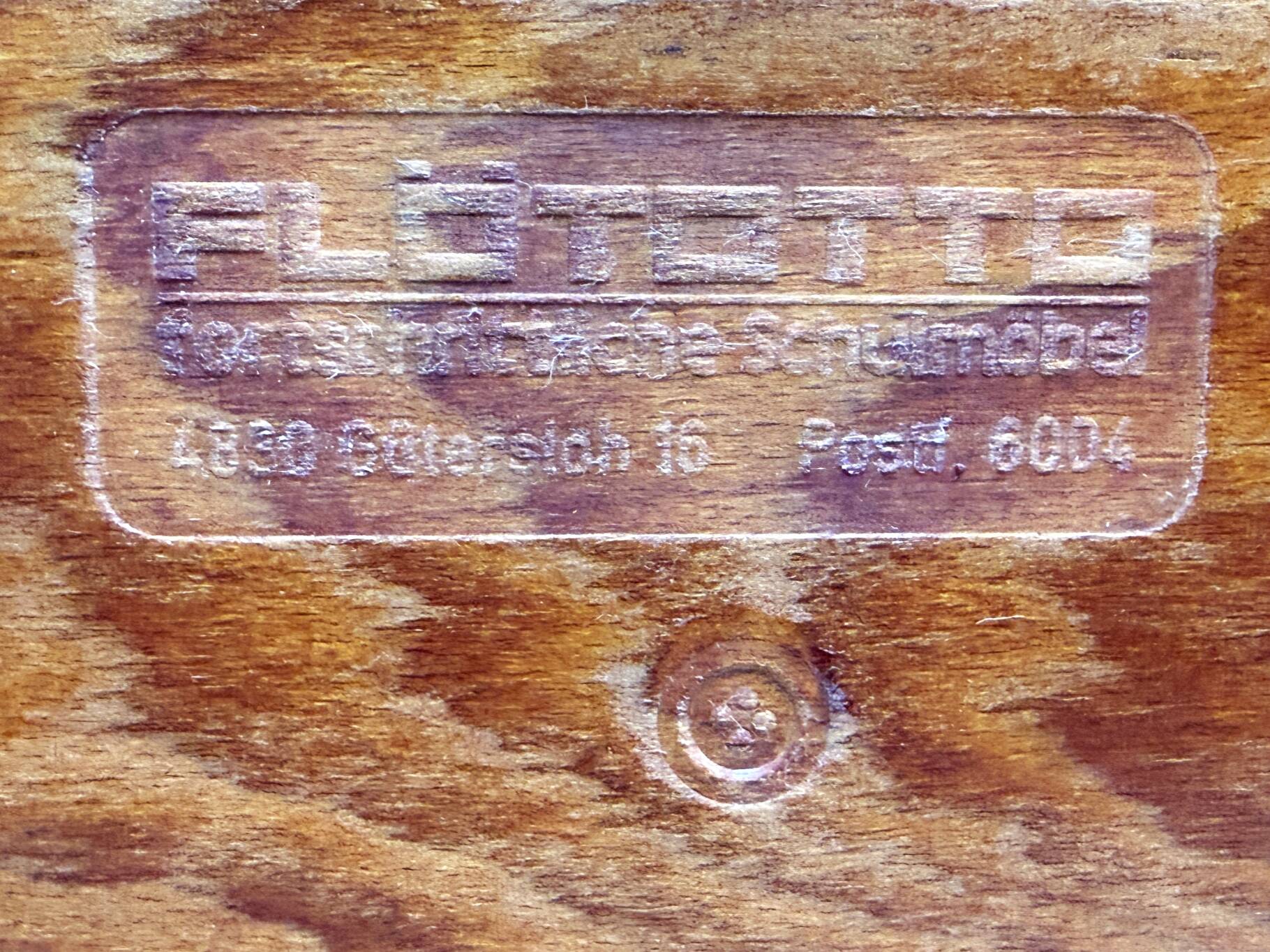 Desk, height-adjustable, by Luigi Colani for Flötotto, Germany, 1970s