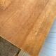 Solid oak dining farm table to eat 1950 220x77x75cm