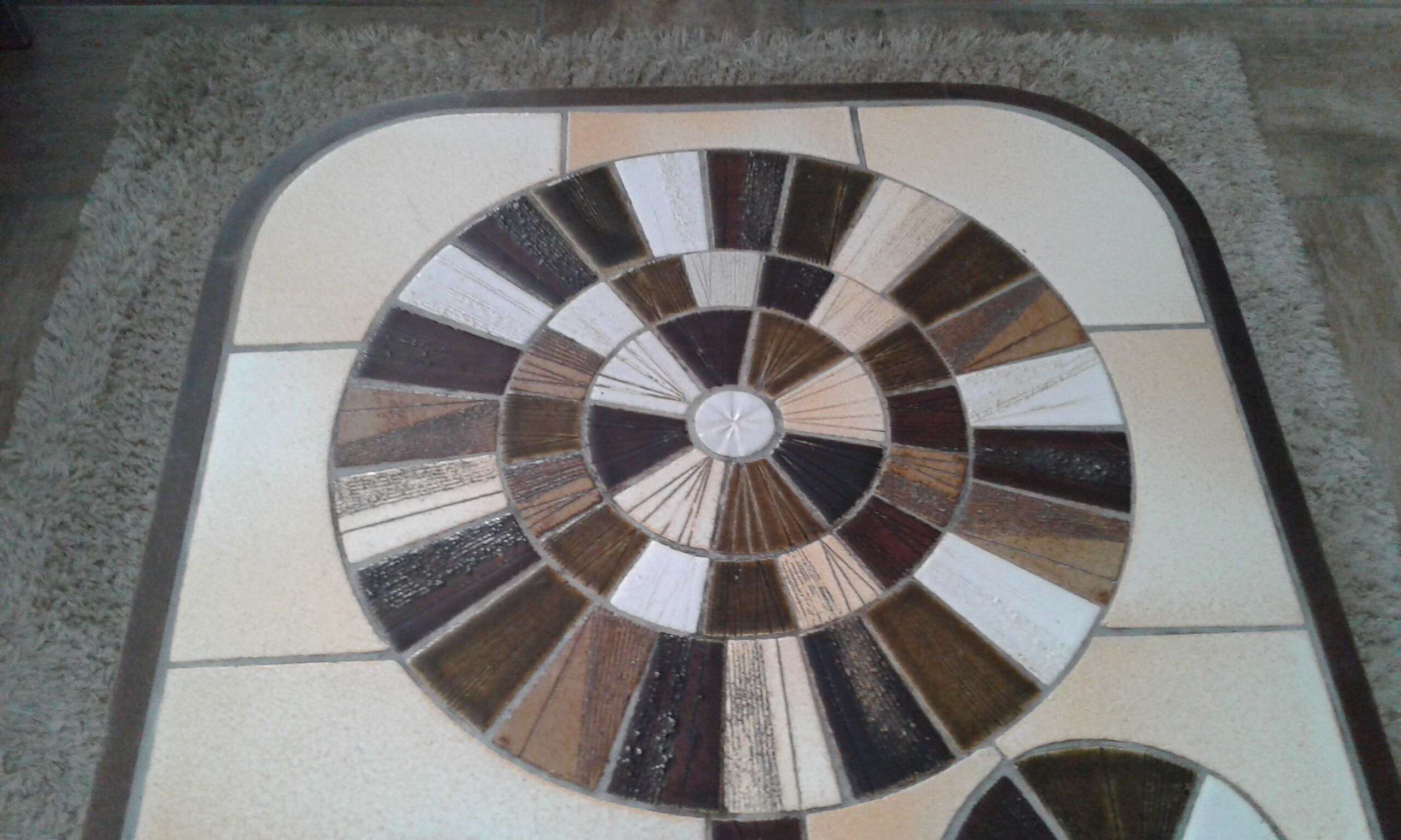 Roger Capron coffee table Shogun model vintage