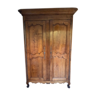 Norman wardrobe solid wood Penderie shelf H 212 cm