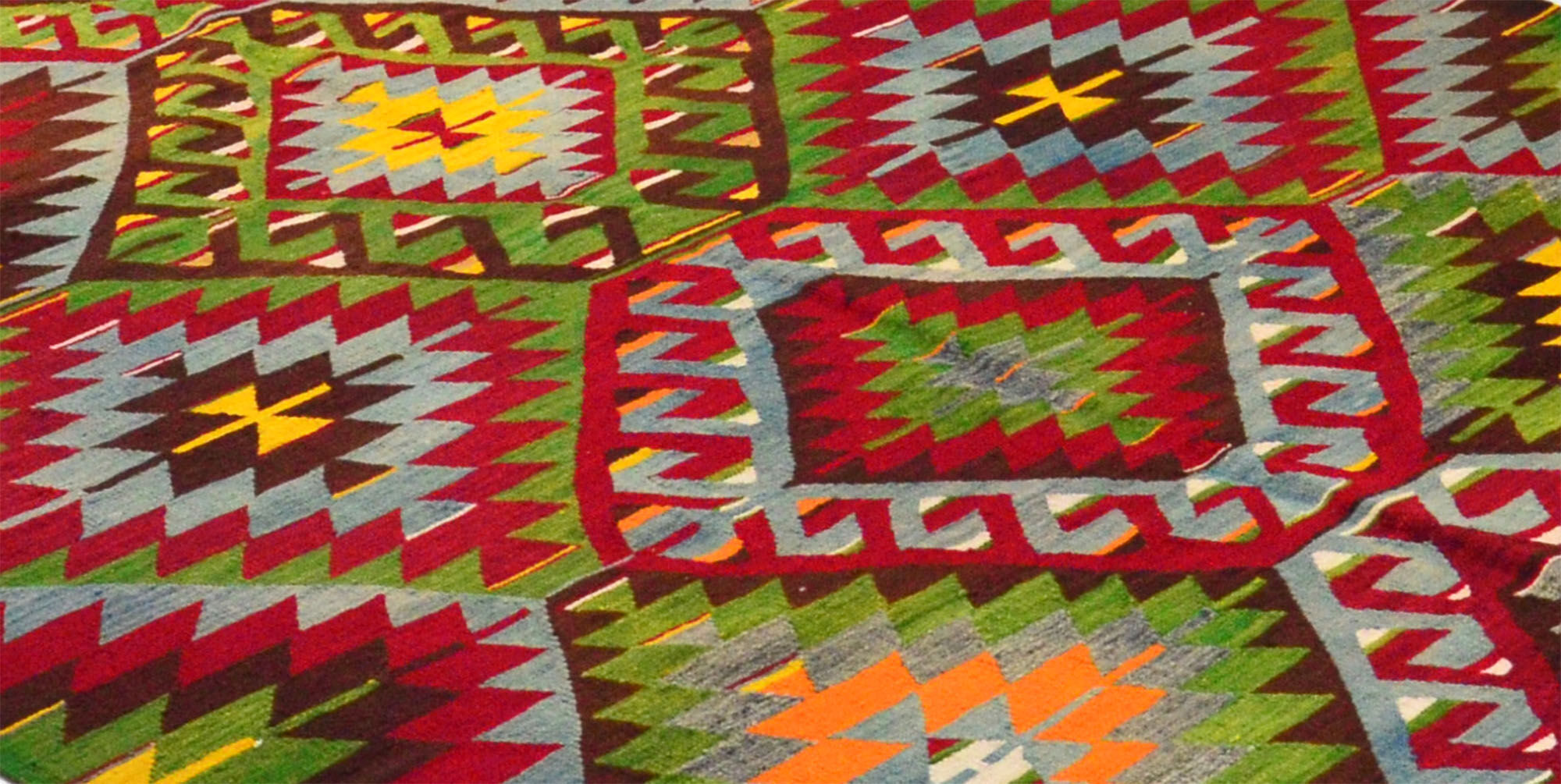 Anatolian handmade kilim rug 289 cm x 172 cm