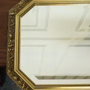 Vintage Wall Mirror Ornate with Sculpted Details
