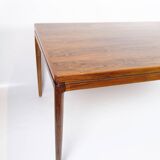 Dining Table With Extension Made In Rosewood By Johannes Andersen From Chr. Linneberg From 1960s