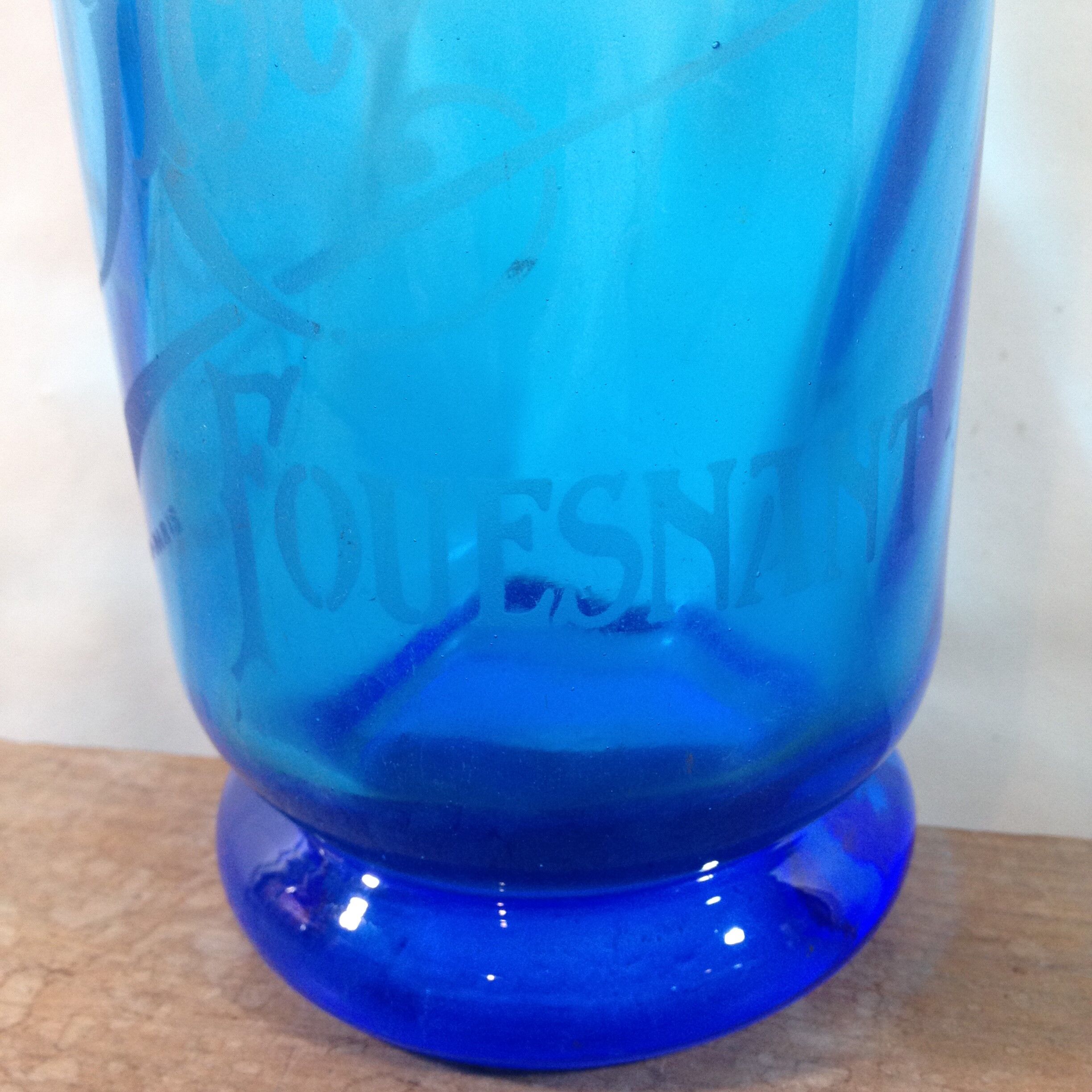 Blue syphon "Fouesnant" 1920