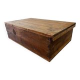 Vintage wooden chest / side table / coffee table