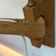 Mid-century cantilever wall lamp with a pivoting arm, 1960s.