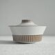 Willem de Vries Modernist Coupe mid-20th century "Cleopatra" with lid for Fris Edam, 1961