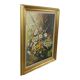 Flowers Bouquet Still Life Painting Oil on Canvas Framed Signed