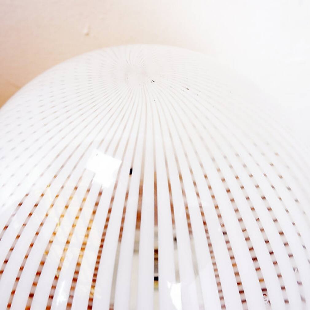 Table lamp from the Tessuti series for Venini, Murano 1970s - Ø 40cm