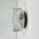 Minimalist glass ceiling wall light 1970 1980 seventies eighties LAMP-7137