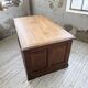 Counter or desk in oak from the 1950s.