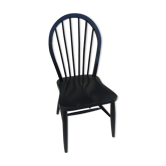Chaise Windsor pour Ercol vintage noire