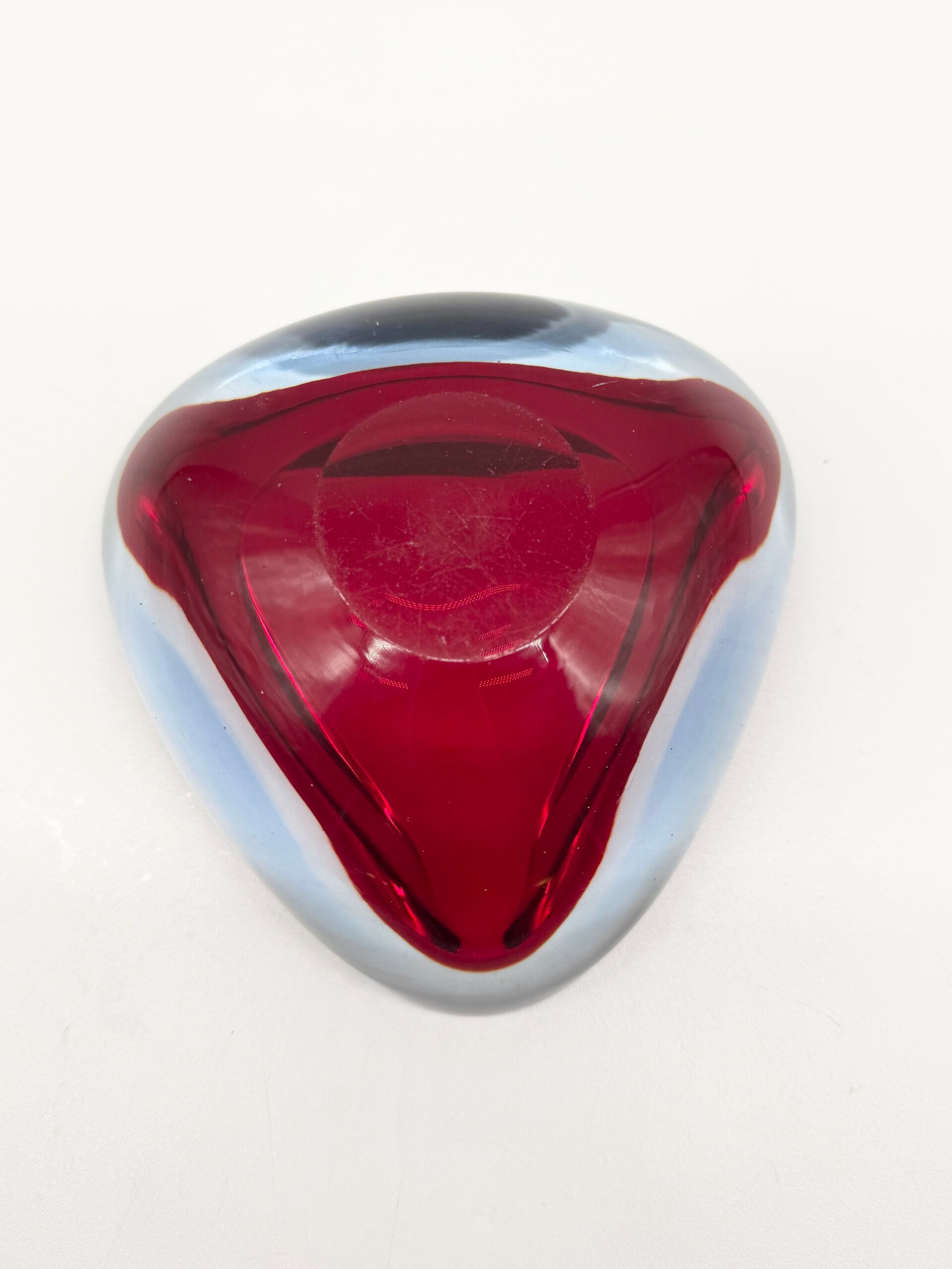 Ashtray "Sommerso" – Murano Glass, 1960s