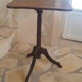 Rectangular pedestal table